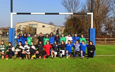 Alla Cittadella del Rugby di Parma il secondo allenamento collegiale di rugby femminile per le categorie giovanili