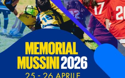 Alla Cittadella del Rugby torna il Memorial Mussini: il 25 e 26 aprile a Parma la V edizione